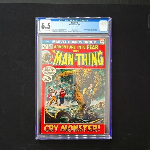 Fear 10 (1972) Adventure into Fear with the Man-Thing - Picture 1 of 4